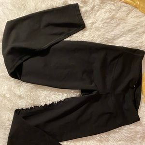 old navy active plain black leggings